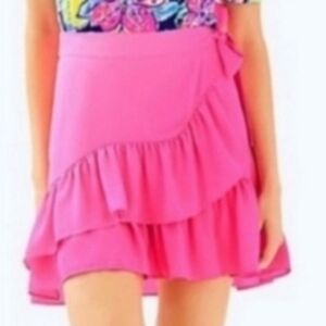 Lilly Pulitzer Tiered Wrap Skirt